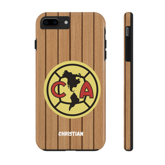 Wooden Phone Case - Club America Tough Phone Cases