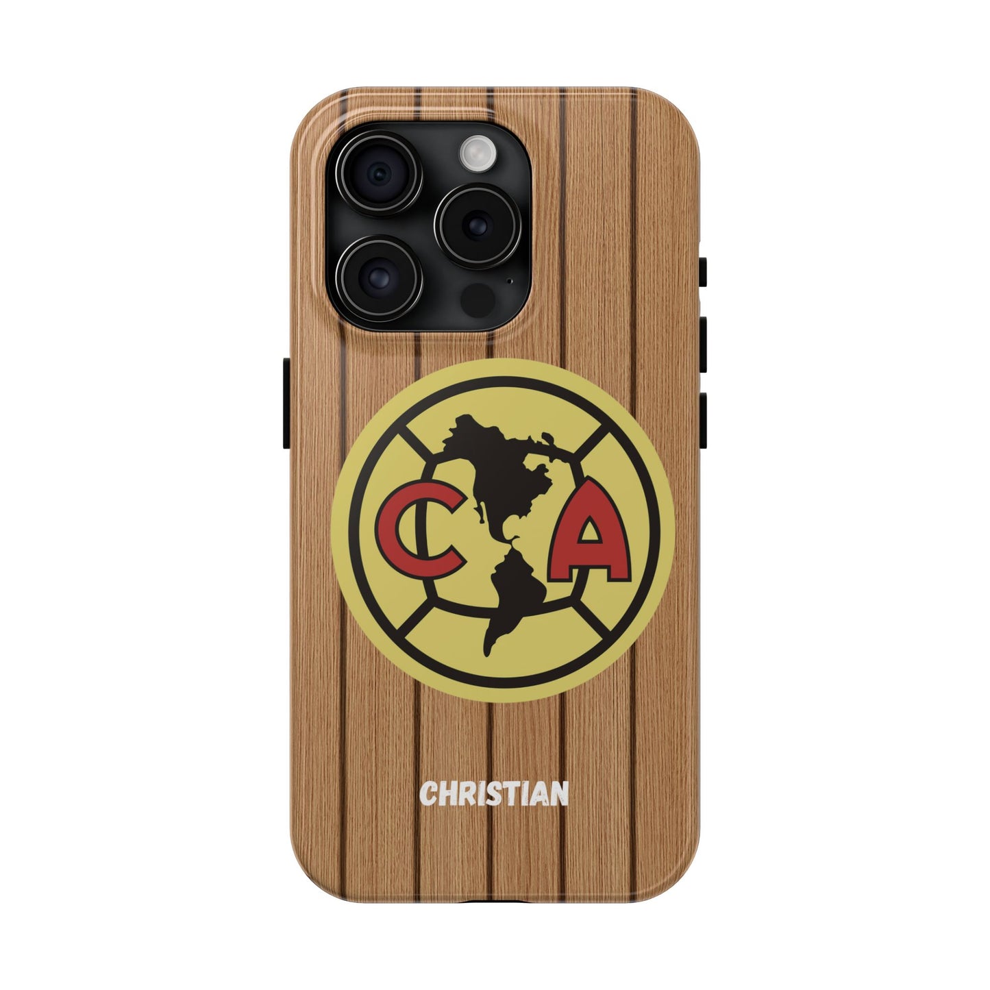Wooden Phone Case - Club America Tough Phone Cases