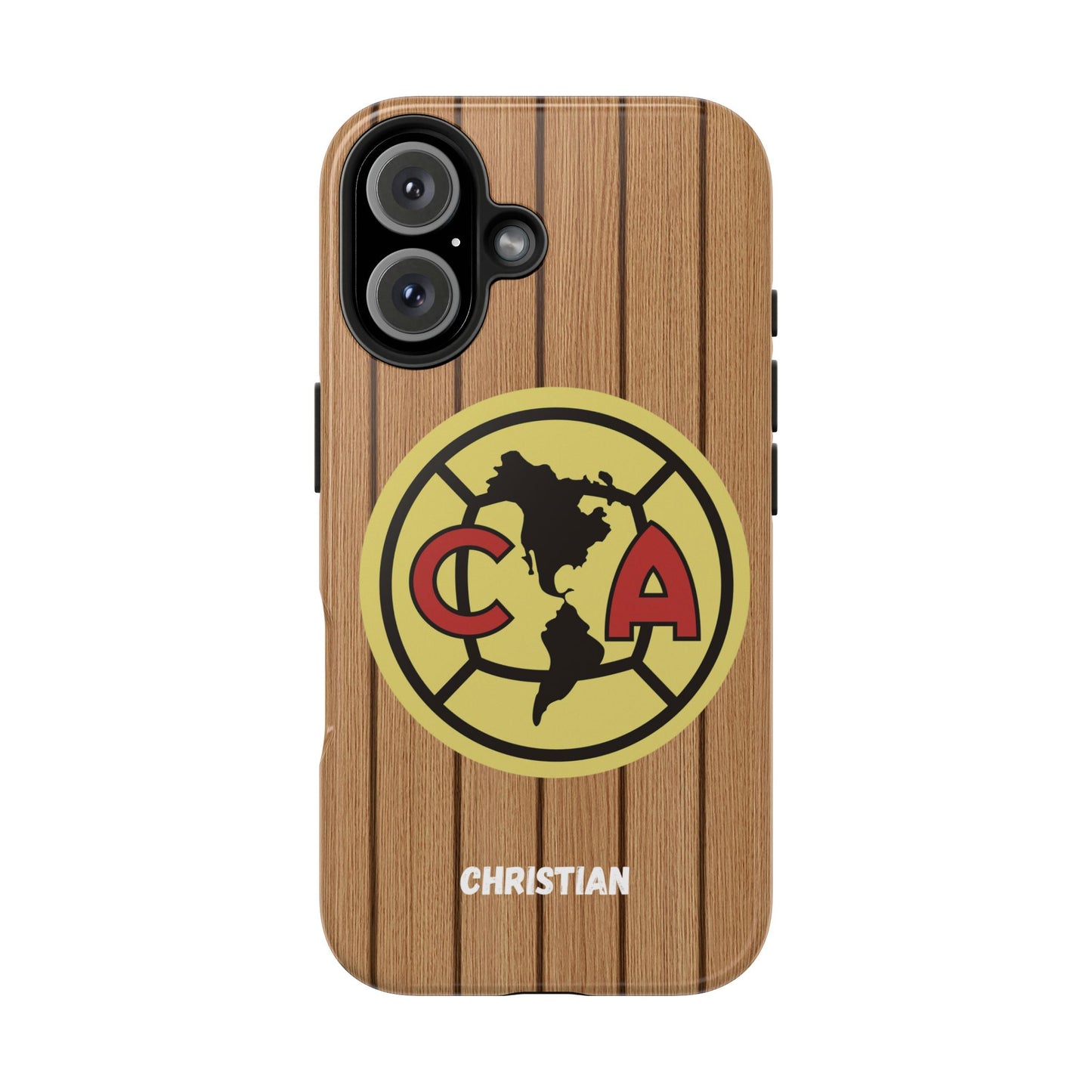 Wooden Phone Case - Club America Tough Phone Cases