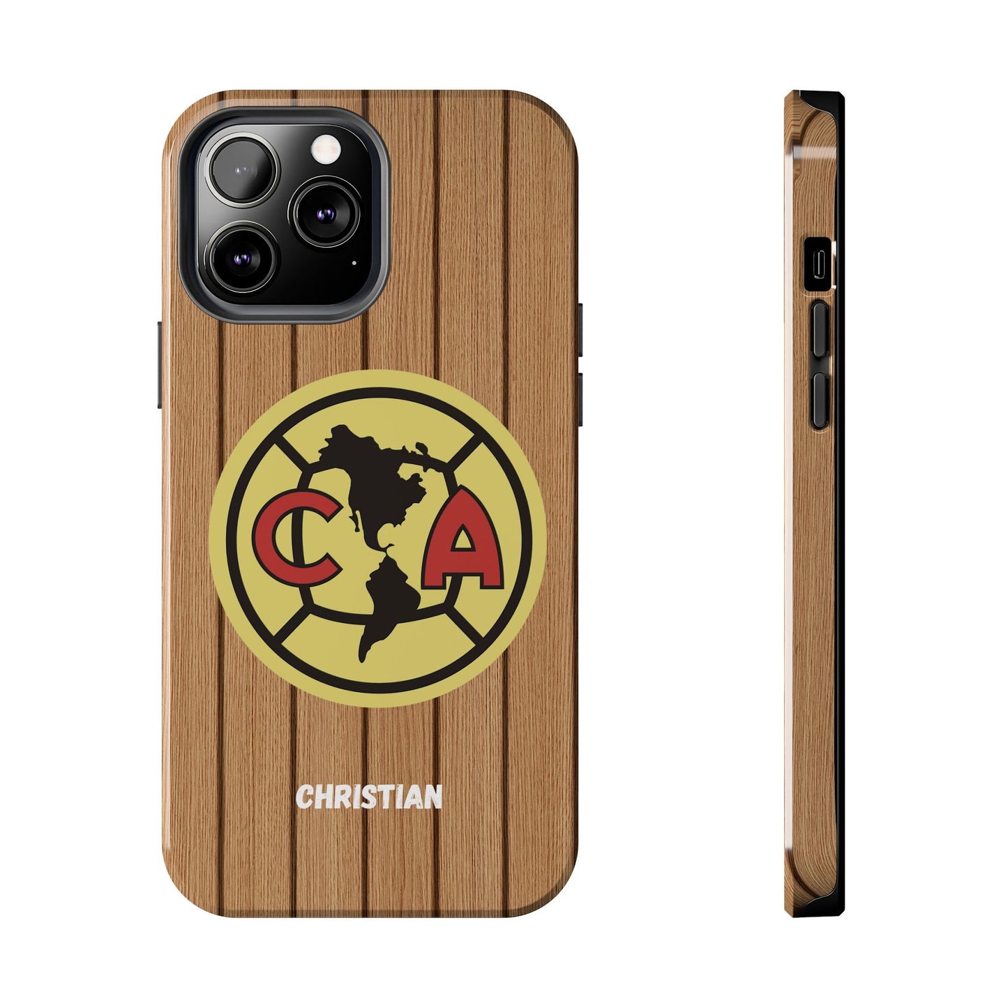 Wooden Phone Case - Club America Tough Phone Cases