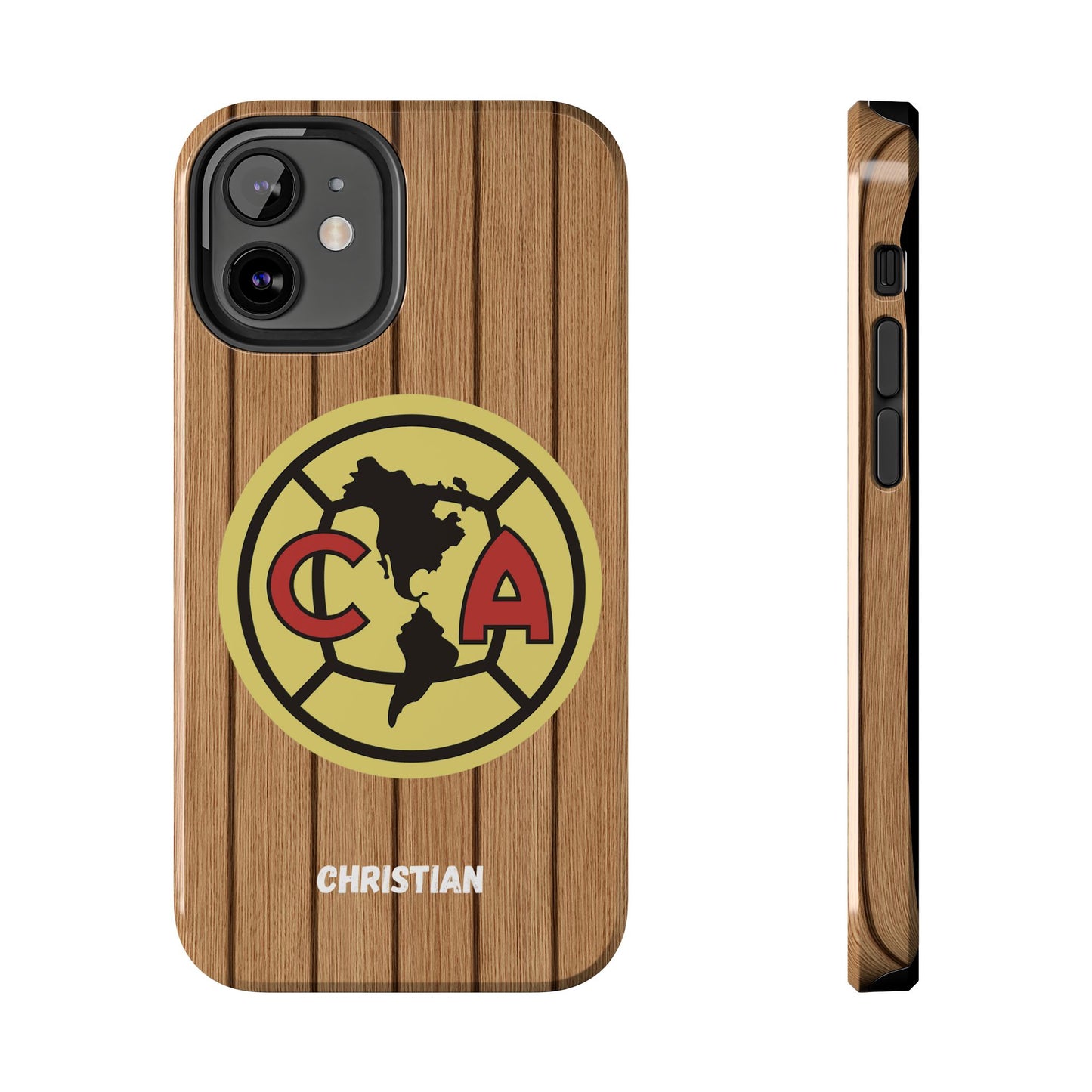 Wooden Phone Case - Club America Tough Phone Cases