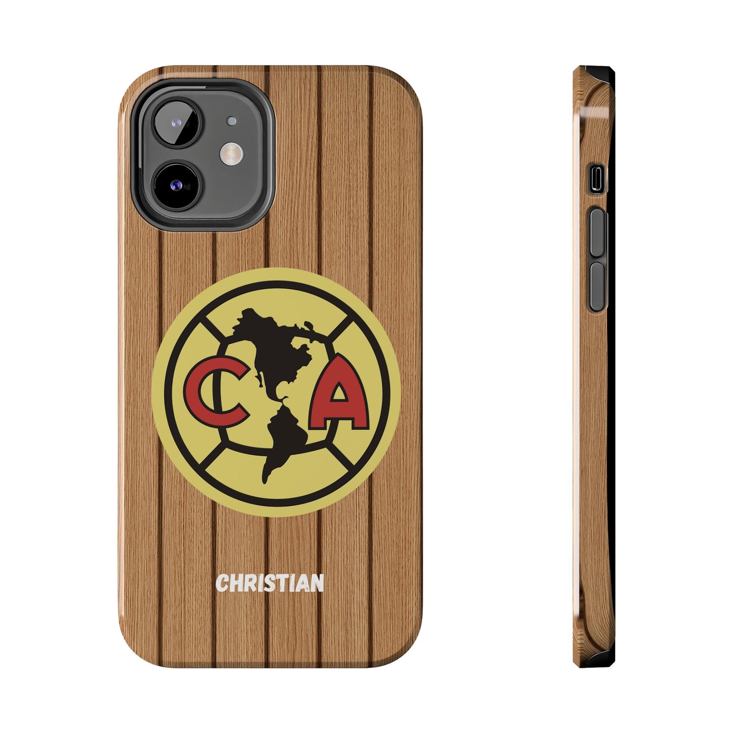 Wooden Phone Case - Club America Tough Phone Cases